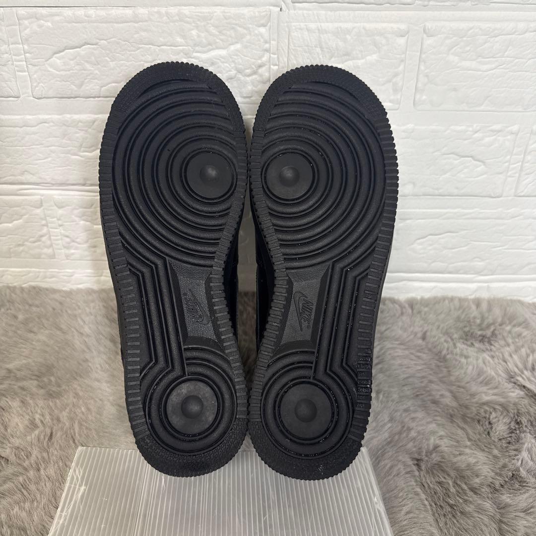 【未使用級】ナイキ NIKE エアフォース1 ブラック 26cm