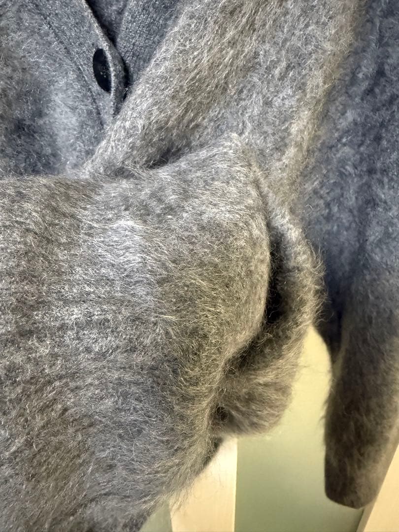 フォックスカシミヤ　ロングカーディガン コート