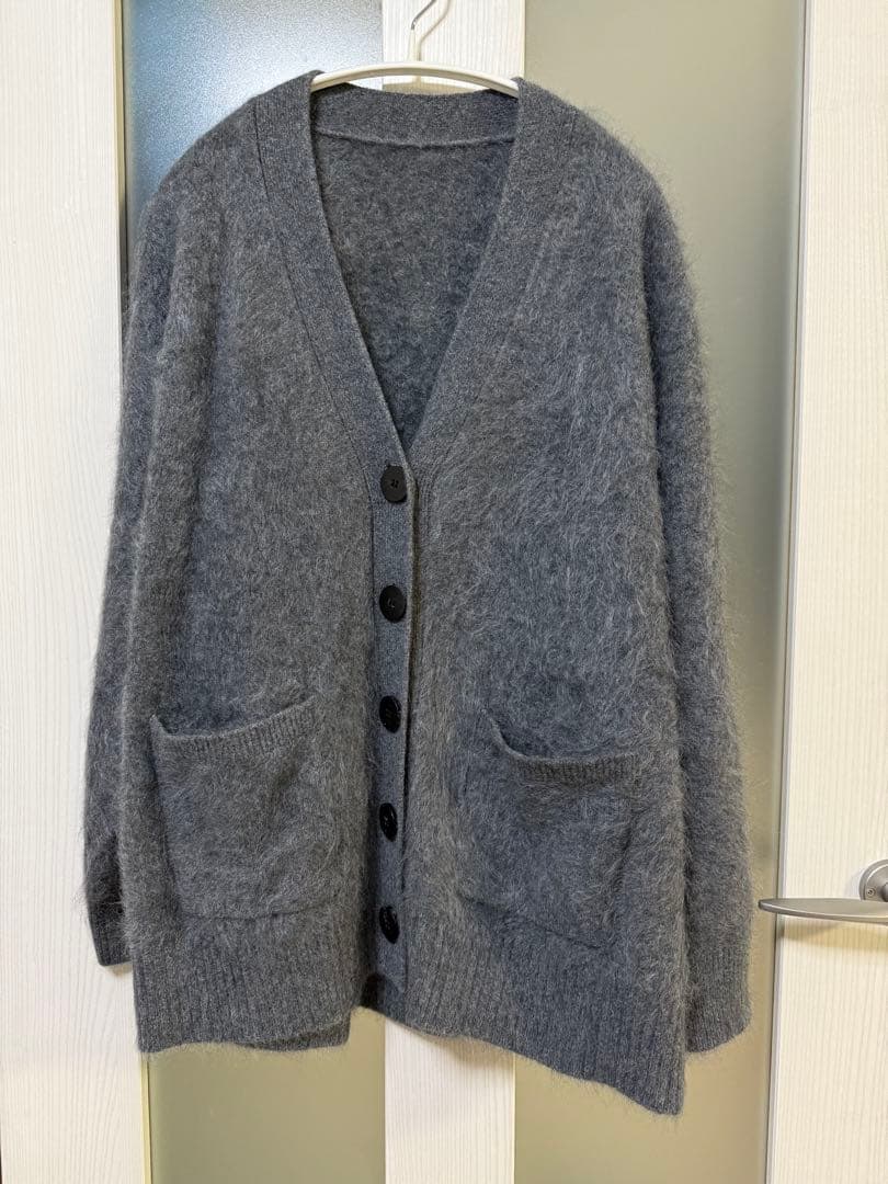 フォックスカシミヤ　ロングカーディガン コート