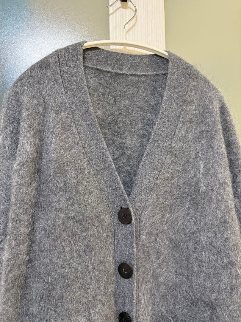 フォックスカシミヤ　ロングカーディガン コート