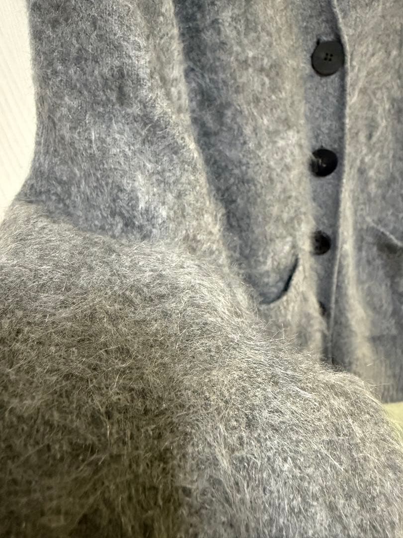 フォックスカシミヤ　ロングカーディガン コート