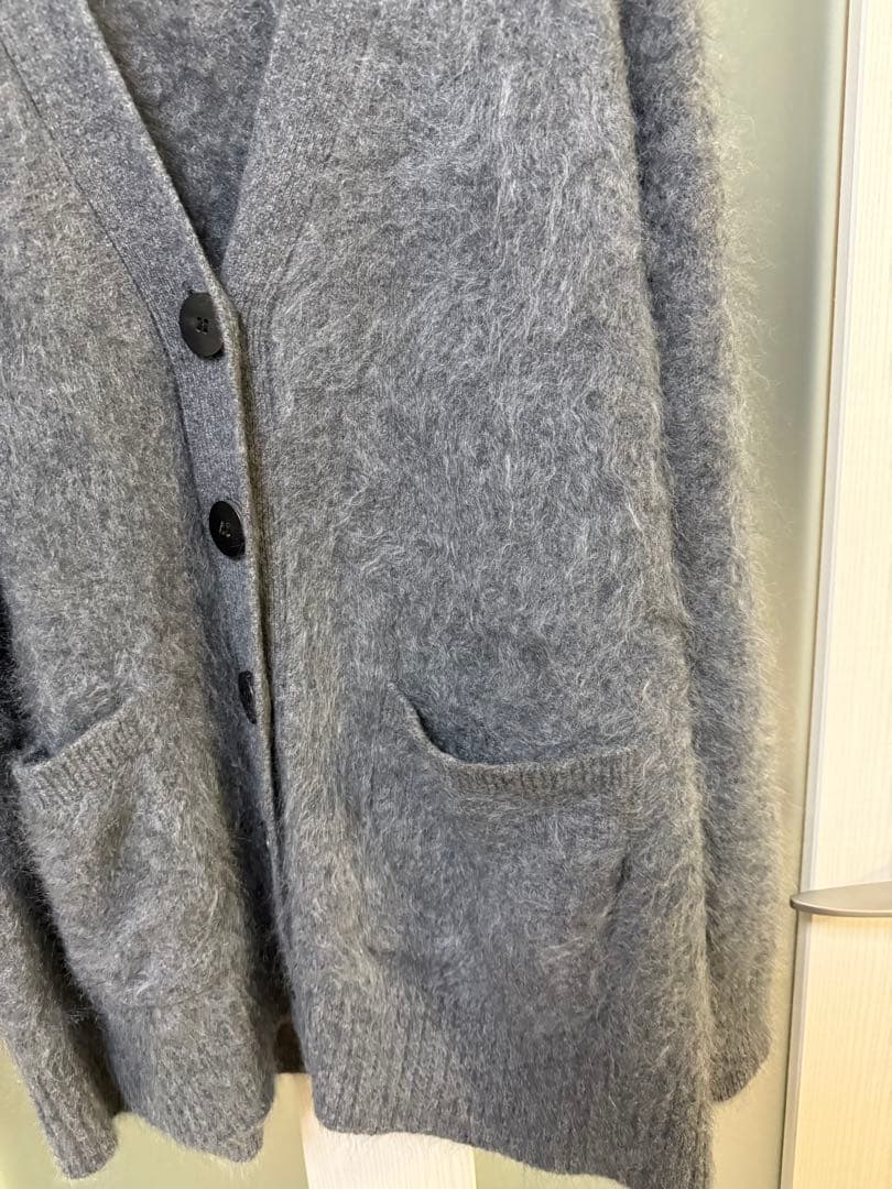 フォックスカシミヤ　ロングカーディガン コート