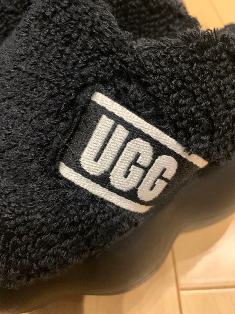 UGG Sugarcloud Slide サンダル 厚底 ブラック24cm