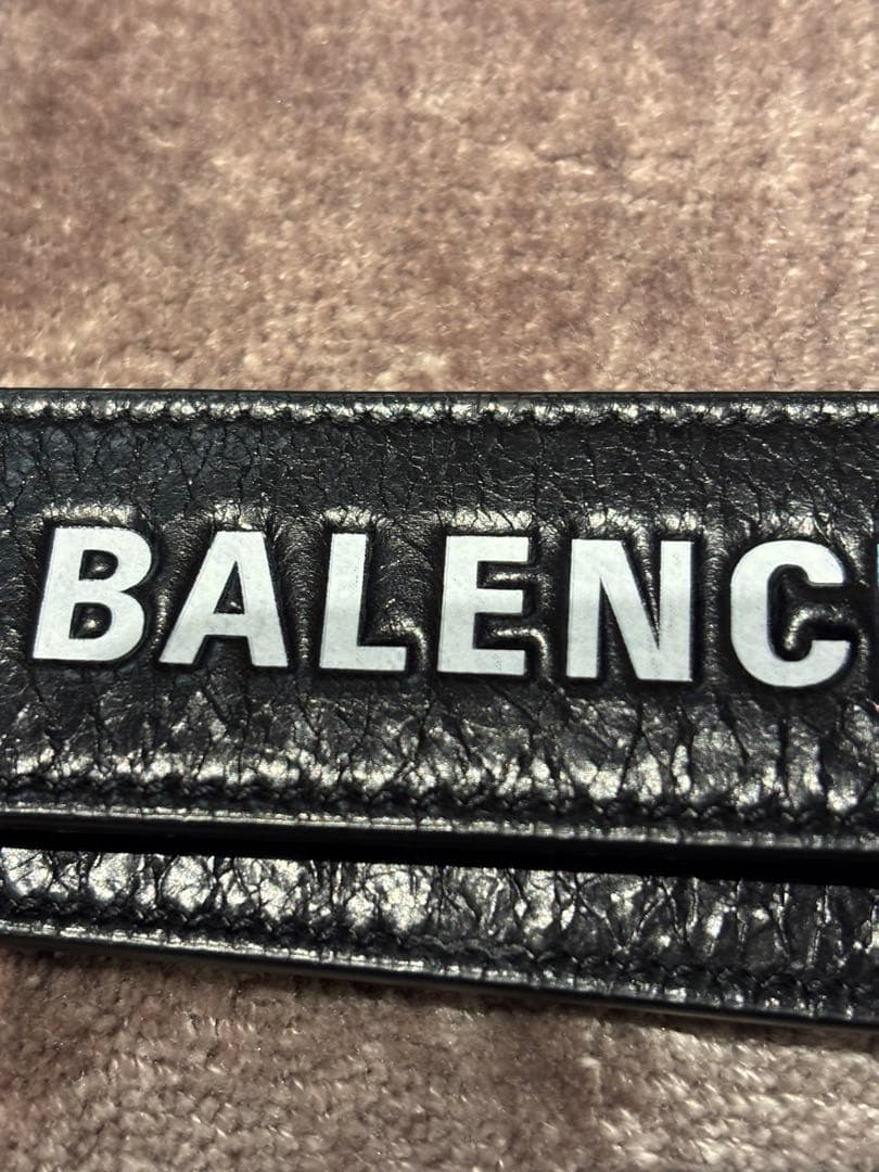 BALENCIAGA ロゴ入りキーホルダー 約54cm