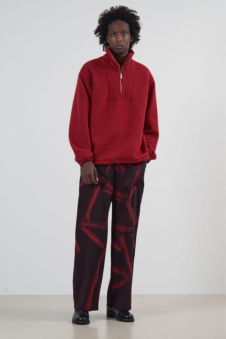 【もーりー様】YOKE WOOL FREECE HALFZIP PULLOVER