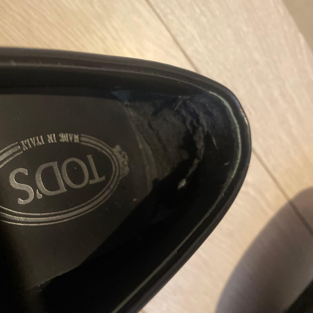 TOD'S ブラックローファー　37.5