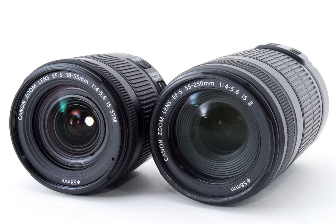 デジタル一眼レフカメラ　canon kiss x10標準&望遠ダブルレンズセット