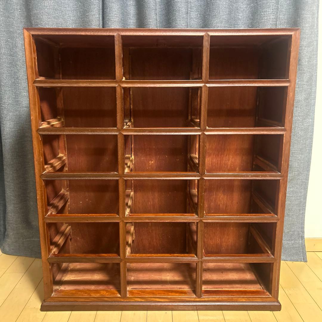 和チェスト 引き出し3列6段18杯　木組み　釘未使用 アンティークチェスト