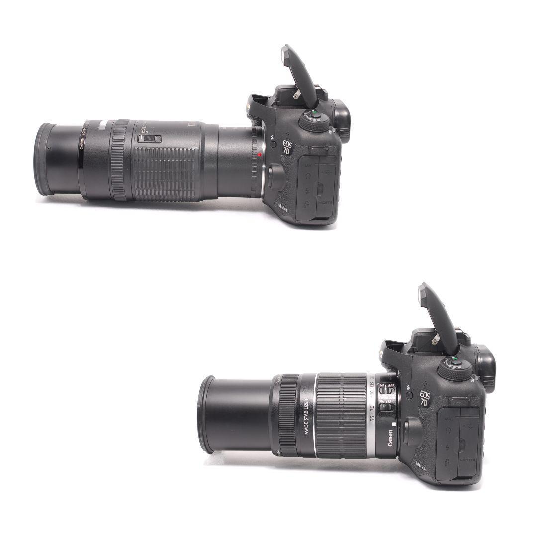 ❤即購入1000円OFF❤ キャノン 7D Mark Ⅱ ダブル望遠レンズ