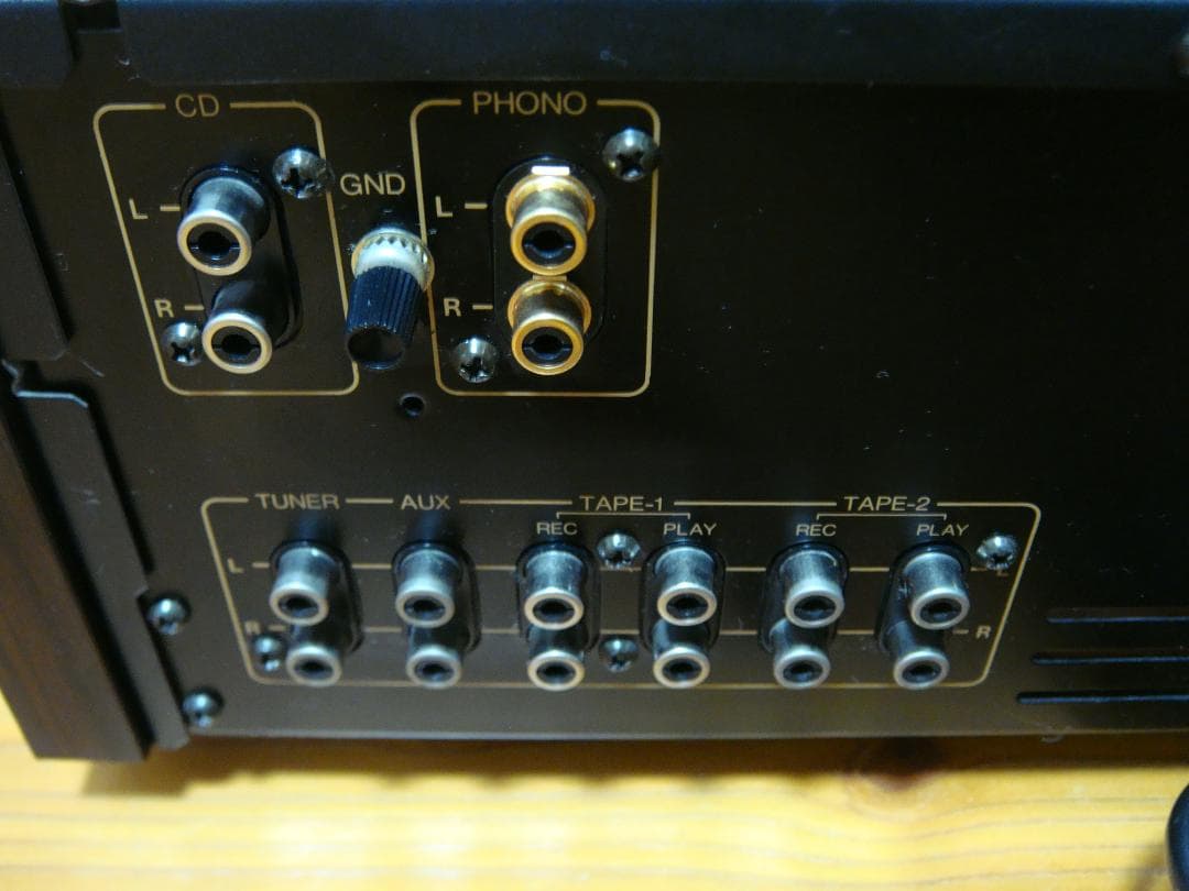 整備済 ONKYO オンキョーアンプ Integra A-817RX 木目パネル