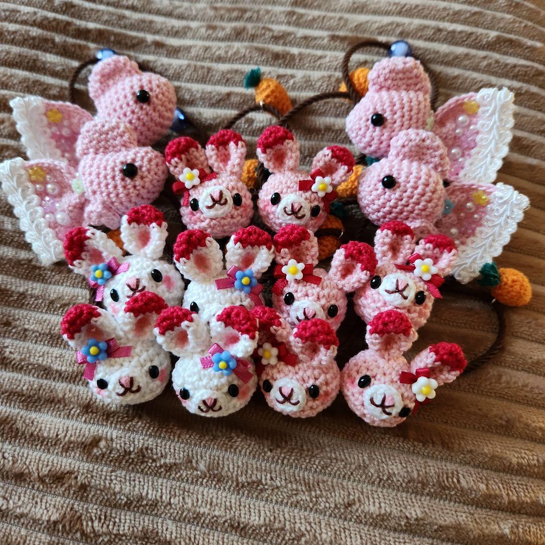 あや☆あみぐるみヘアゴム27セット(合計60個)