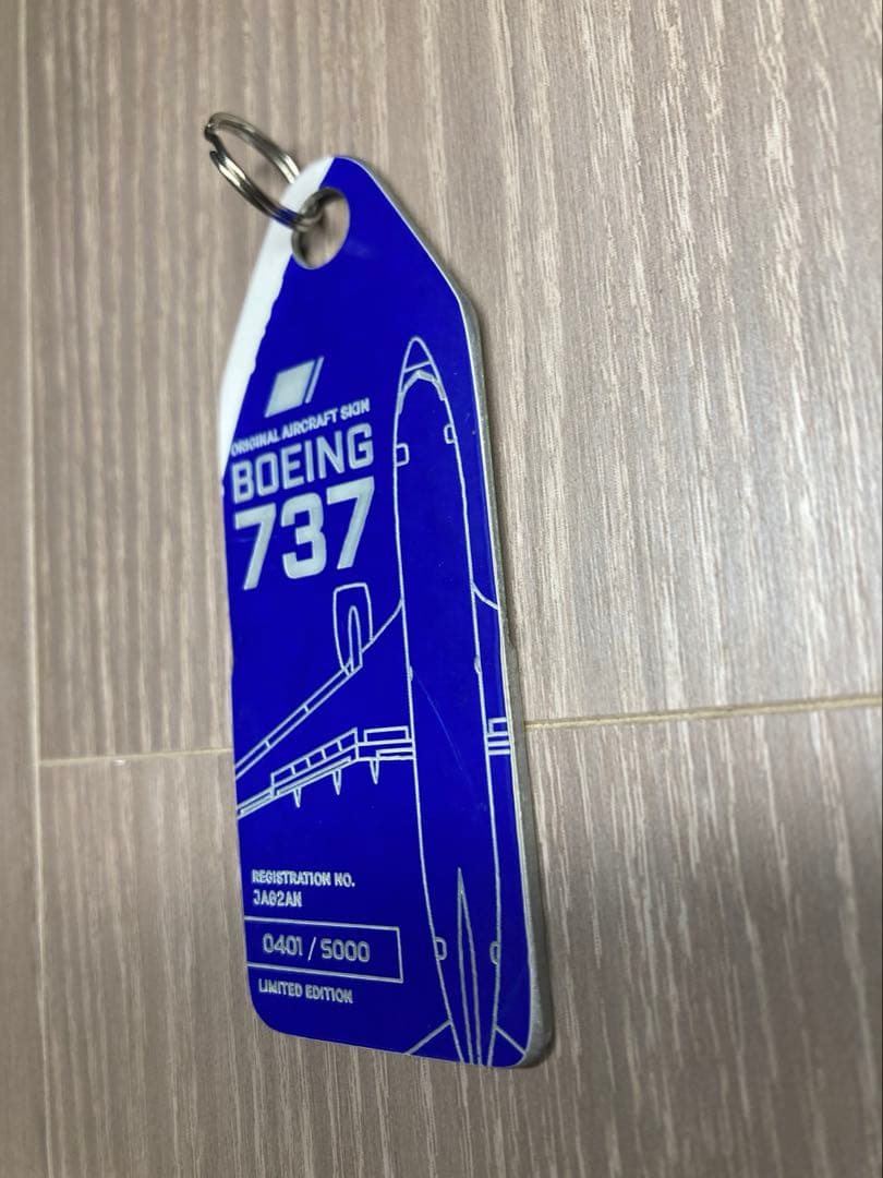【希少】ANA B737 Aviationtag ミックスカラー