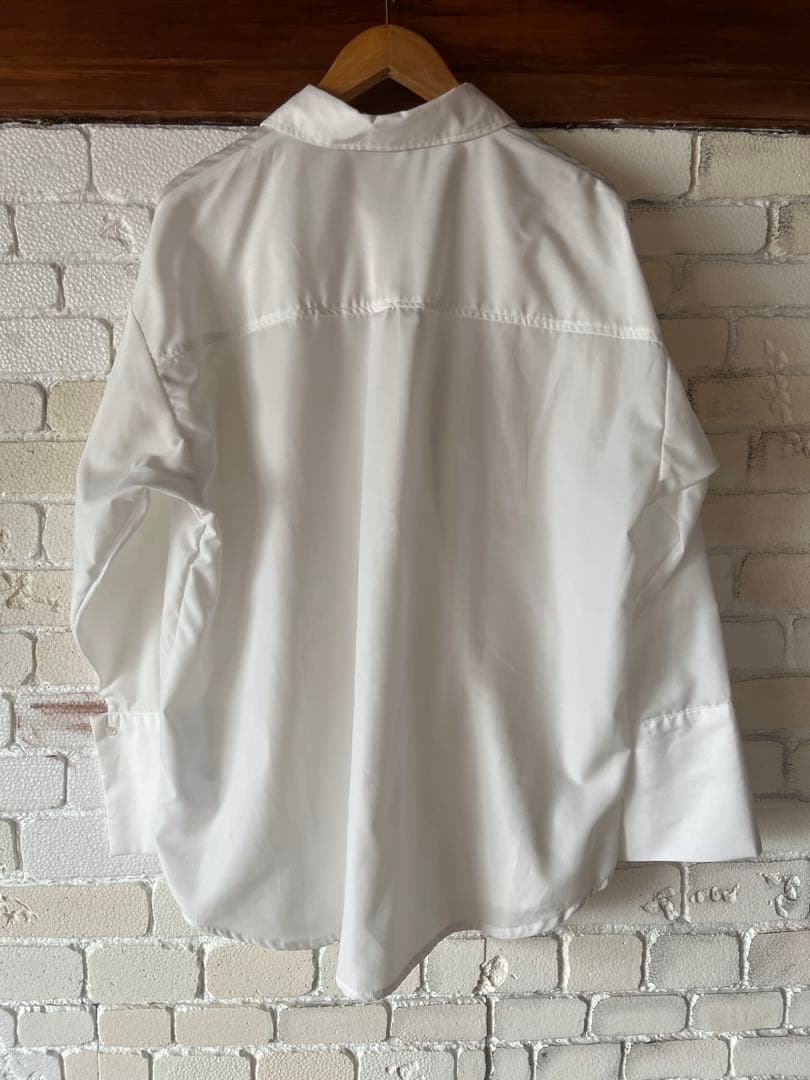 ANDREA&Co ストライプ ジャケット ビッグシャツ2点セット