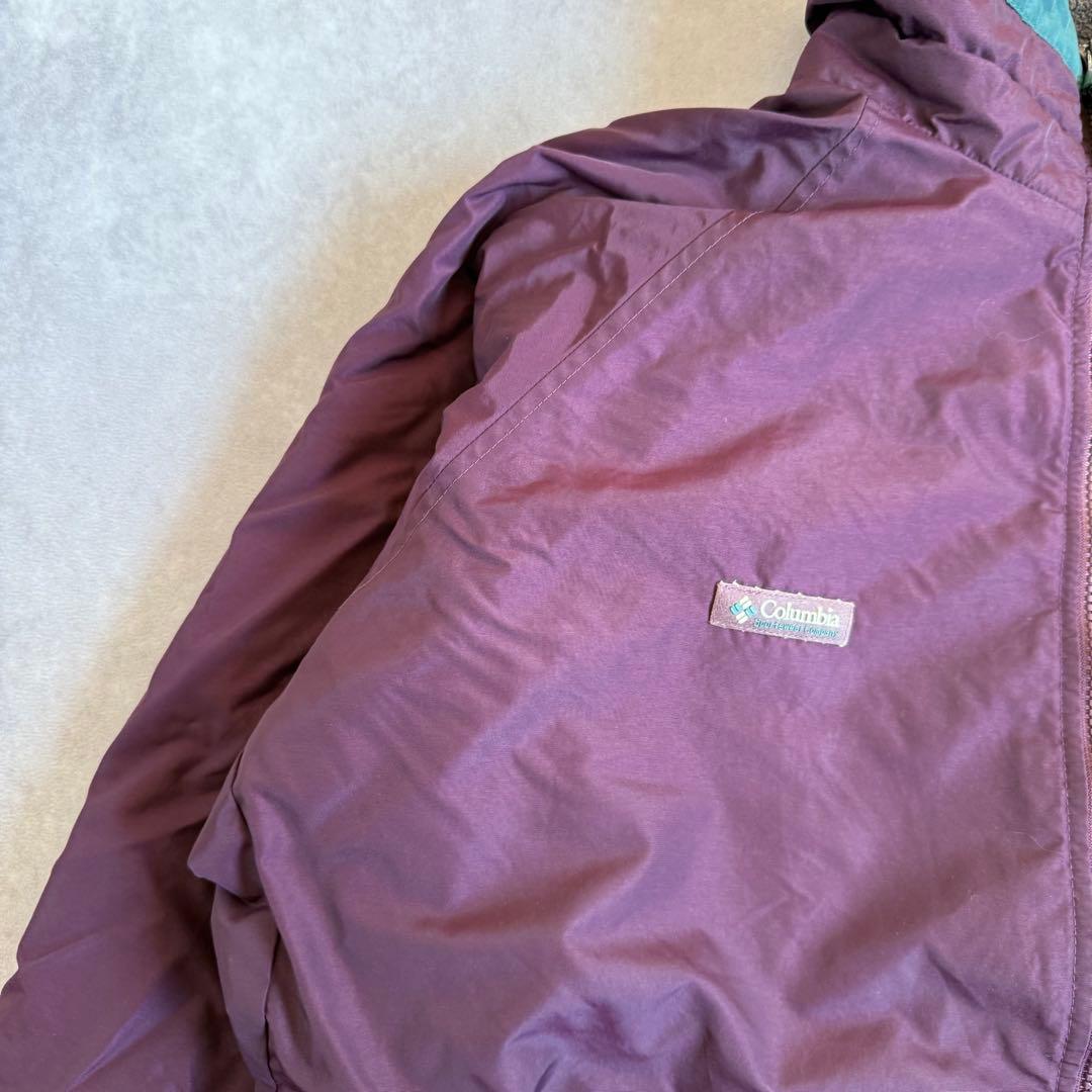 90s コロンビア ウォームアップジャケット エンジ