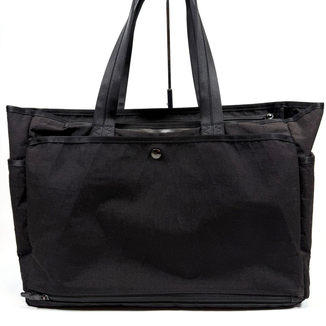 【美品】ポーター　トートバッグ　ハイブリッド　コーデュラ　ブラック　メンズ