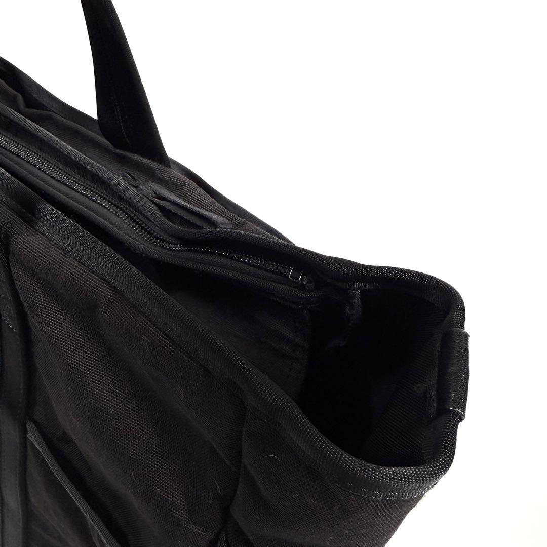 【美品】ポーター　トートバッグ　ハイブリッド　コーデュラ　ブラック　メンズ