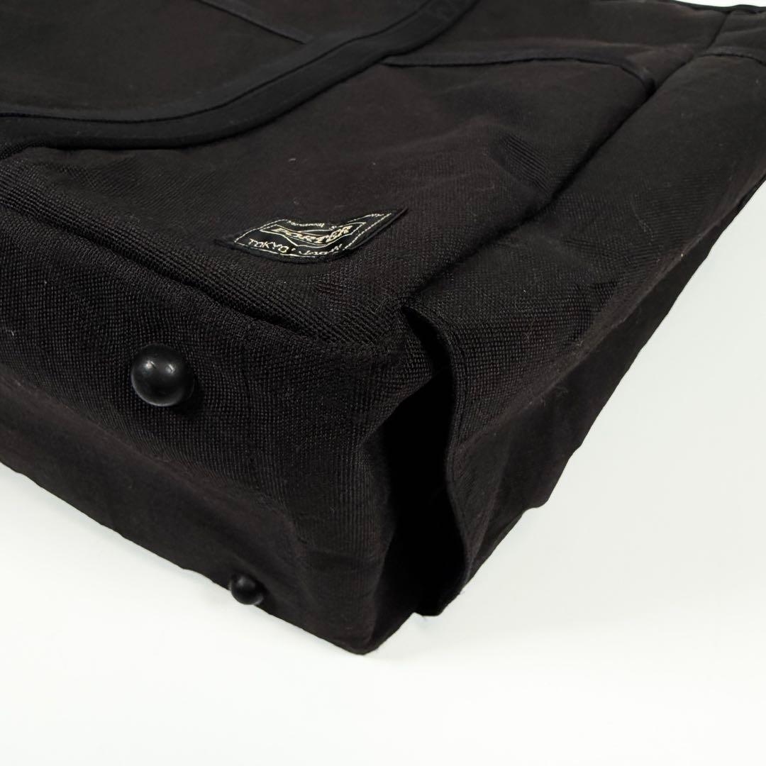 【美品】ポーター　トートバッグ　ハイブリッド　コーデュラ　ブラック　メンズ