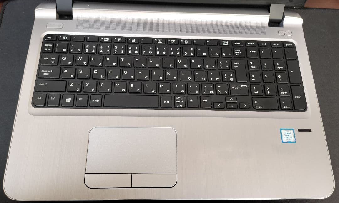 中古HPノートPC 15.6インチ i5 メモリ16G SSD256G