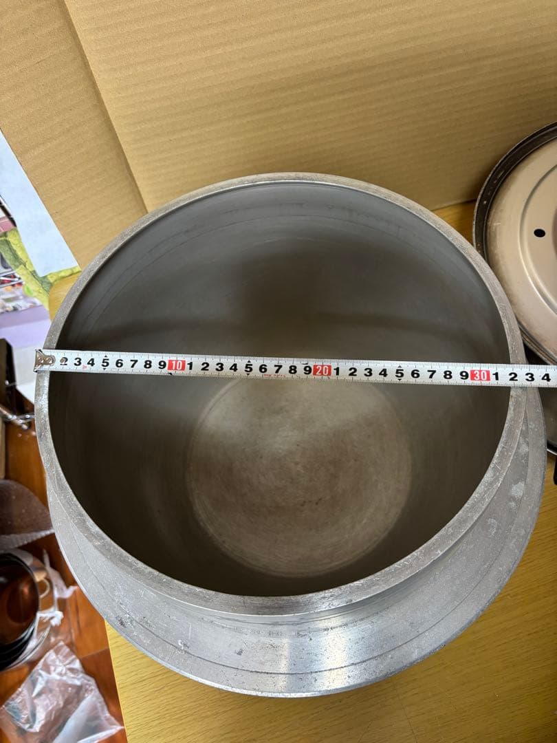 蒸し器・アルミ釜