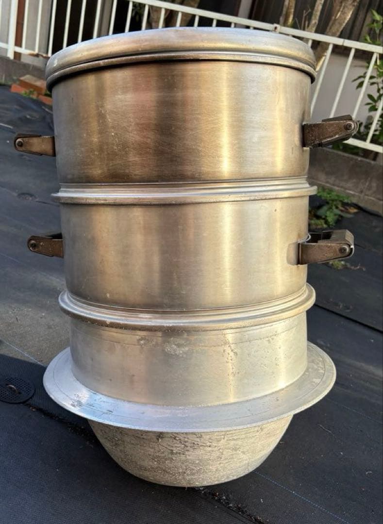 蒸し器・アルミ釜