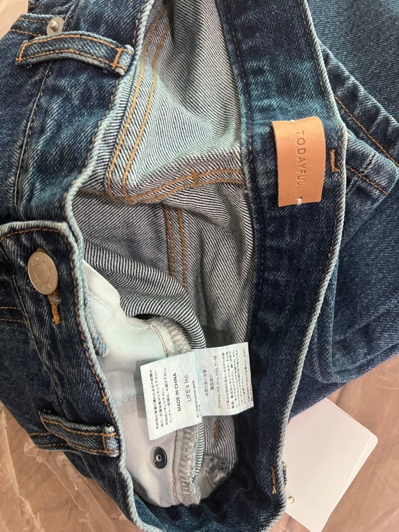 TODAYFUL Cary's Denim ブルー25