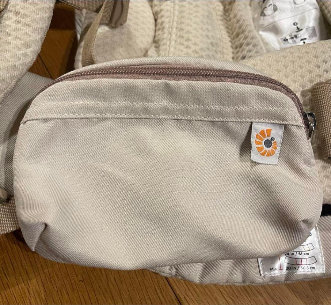 【美品】エルゴベビー　オムニブリーズ　抱っこ紐　ナチュラルベージュ　ベビー