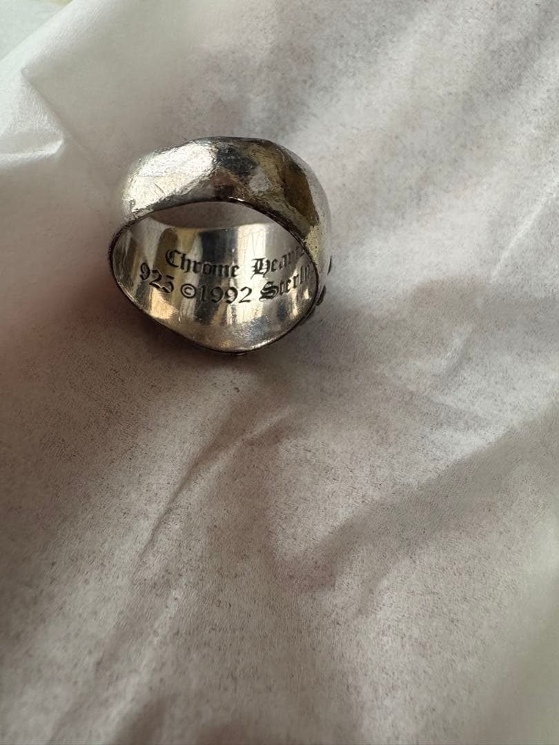 Chrome Hearts 925シルバーリング 1992年製