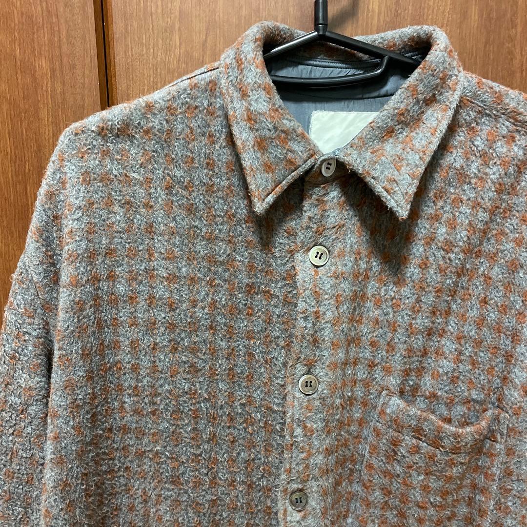 【レア】田中オムCOMME des GARÇONSオムスペチェック柄ネルシャツ