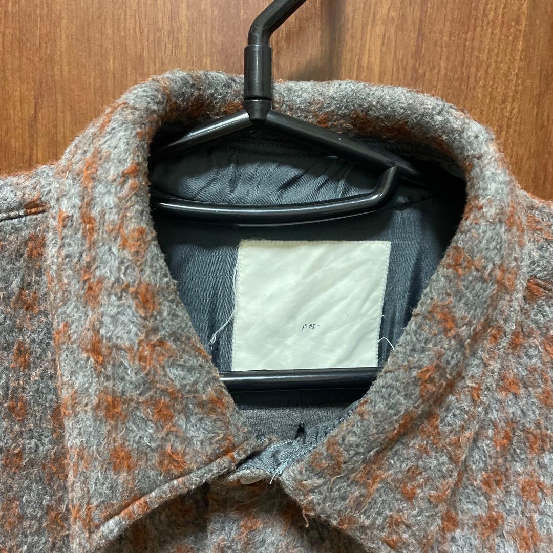 【レア】田中オムCOMME des GARÇONSオムスペチェック柄ネルシャツ