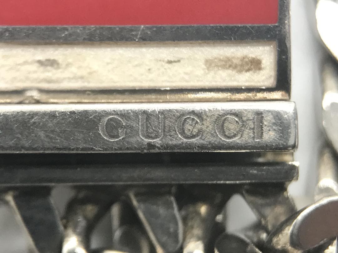 永*朗様 極希少 GUCCI 極太チェーン 3連 ブレスレット シェリーライン