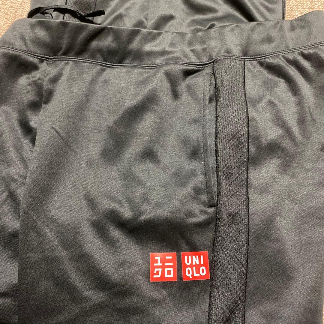 ユニクロ　テニス　ウォーミングアップ　ブラック　ジャージ下　XL