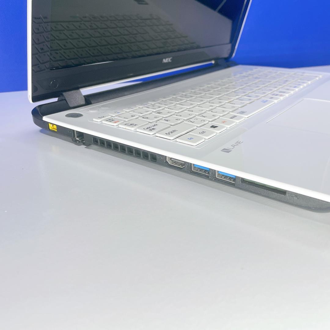 初期設定済✨Windows11✨快速SSD✨NEC白カメラ付ノートパソコン薄型