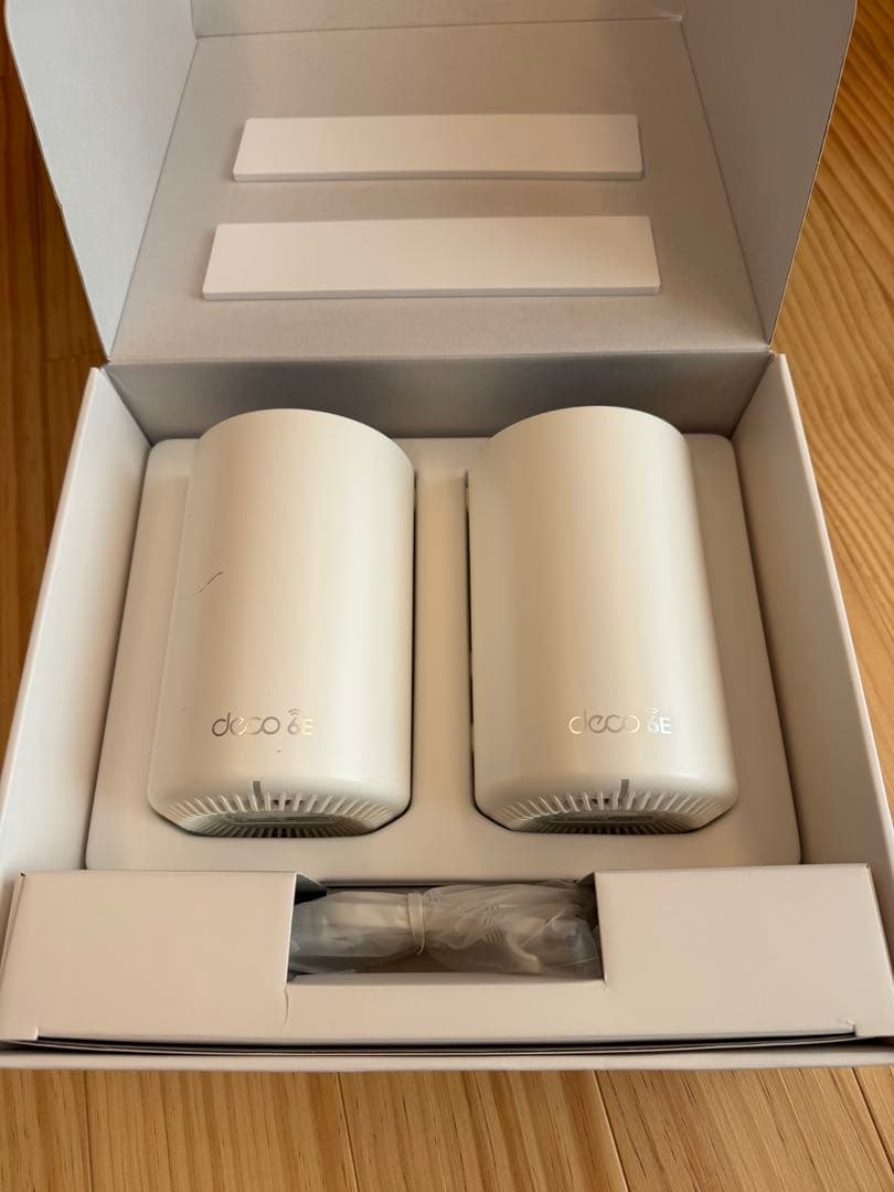 TP-Link Deco AXE5400 Wi-Fi 6E 2台セット