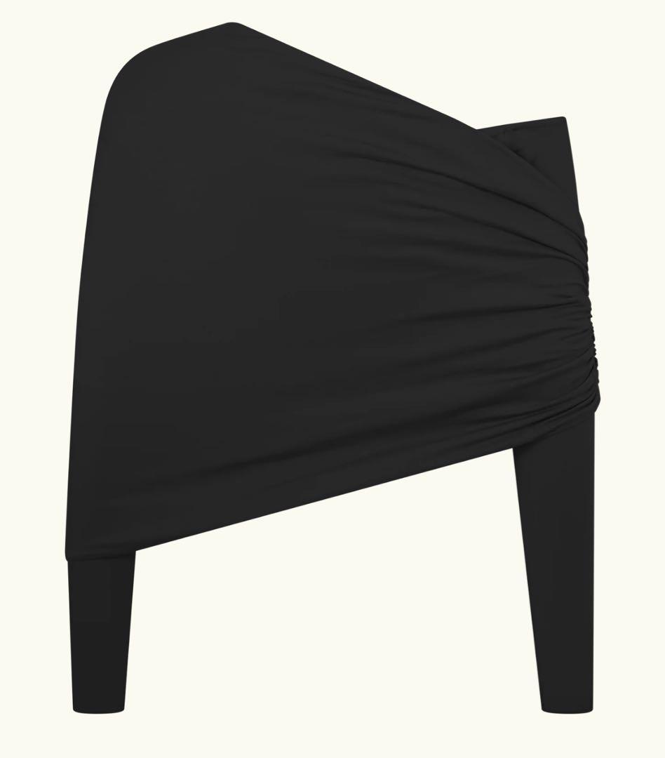 MESHKI 黒アイボリー ベアトップ・チューブトップ