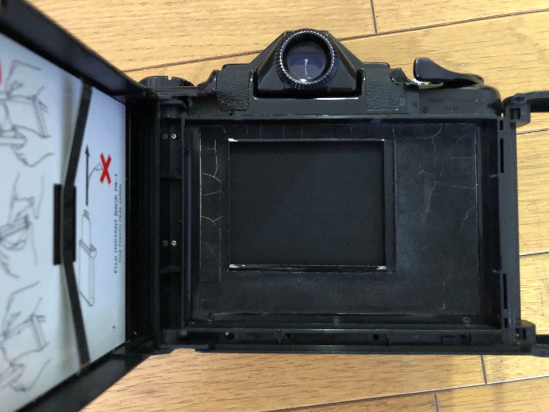 Pentax 67 ポラロイド改造