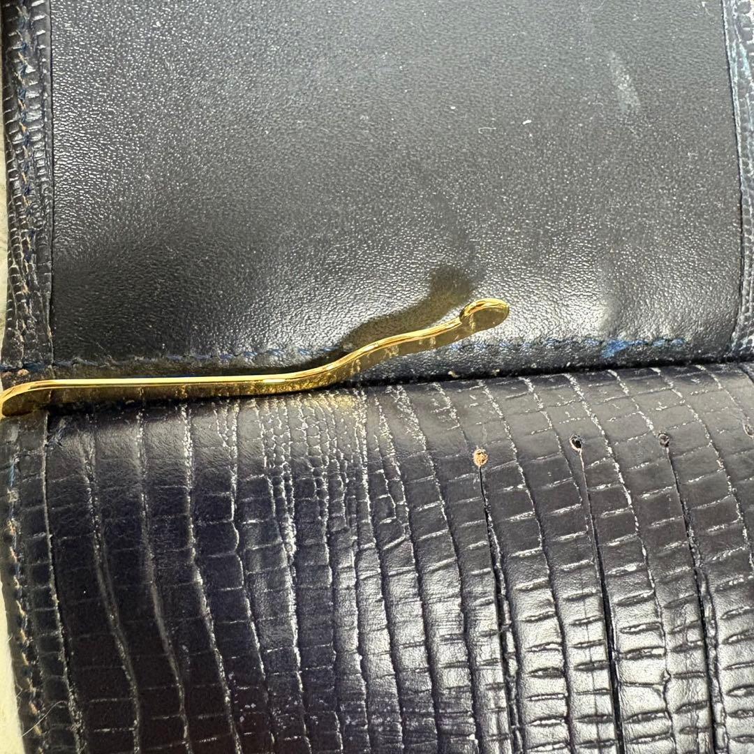 新品未使用✨GLEN グレンロイヤル　マネークリップ　リザード型押し