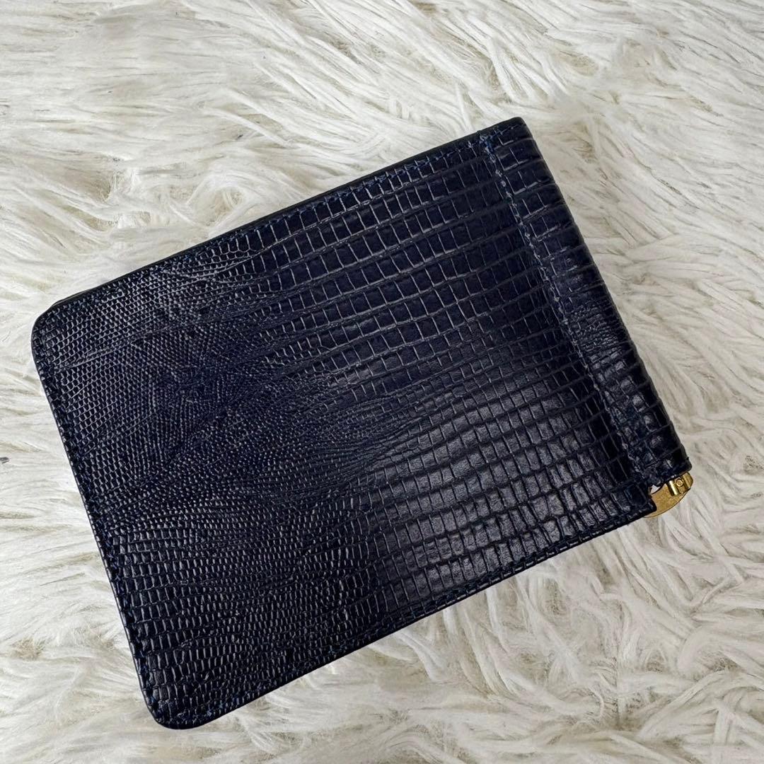 新品未使用✨GLEN グレンロイヤル　マネークリップ　リザード型押し