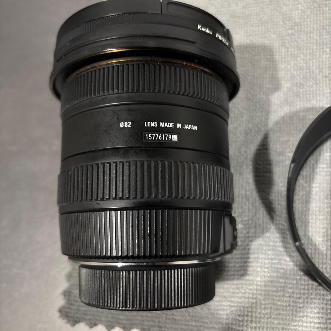 広角　SIGMA 10-20mm F3.5 EX DC HSM ニコンマウント