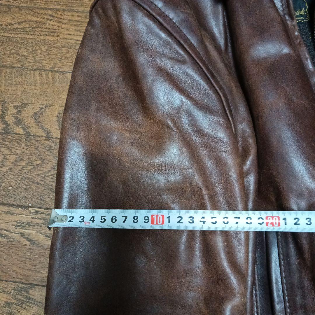 エアロレザー シングルライダースジャケット