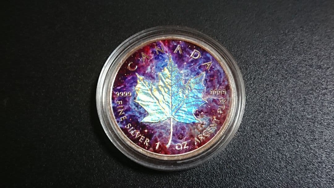 つ*ん様 メイプルリーフ・ホログラム (シルバープルーフ) 限定品？ カナ