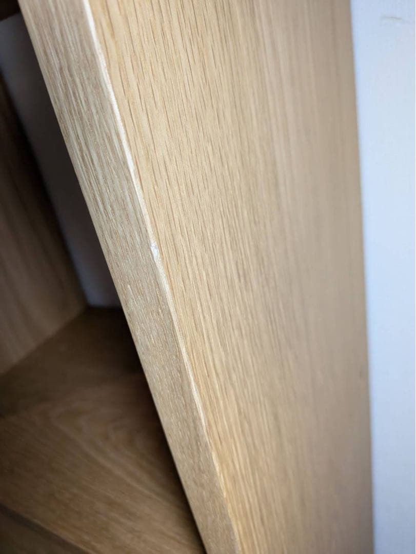 ■送料込■無印良品 スタッキングシェルフ 3×3 木製家具棚MUJI収納オーク材