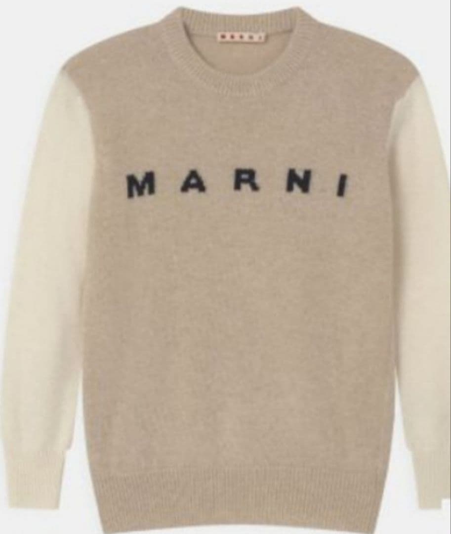 こめまる★　MARNI ロゴ入り長袖ニット