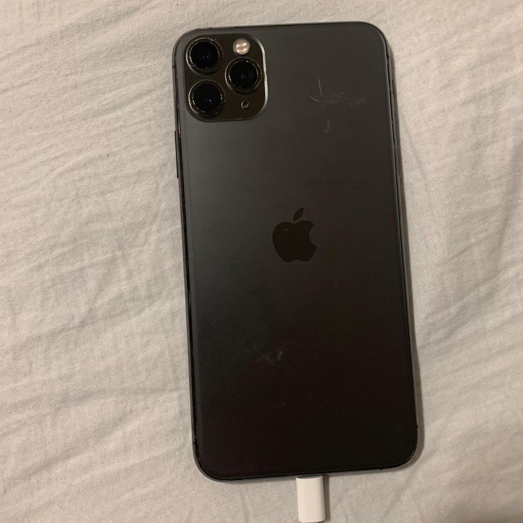 Apple iPhone 11 Pro スペースグレー 本体 画面修理済み