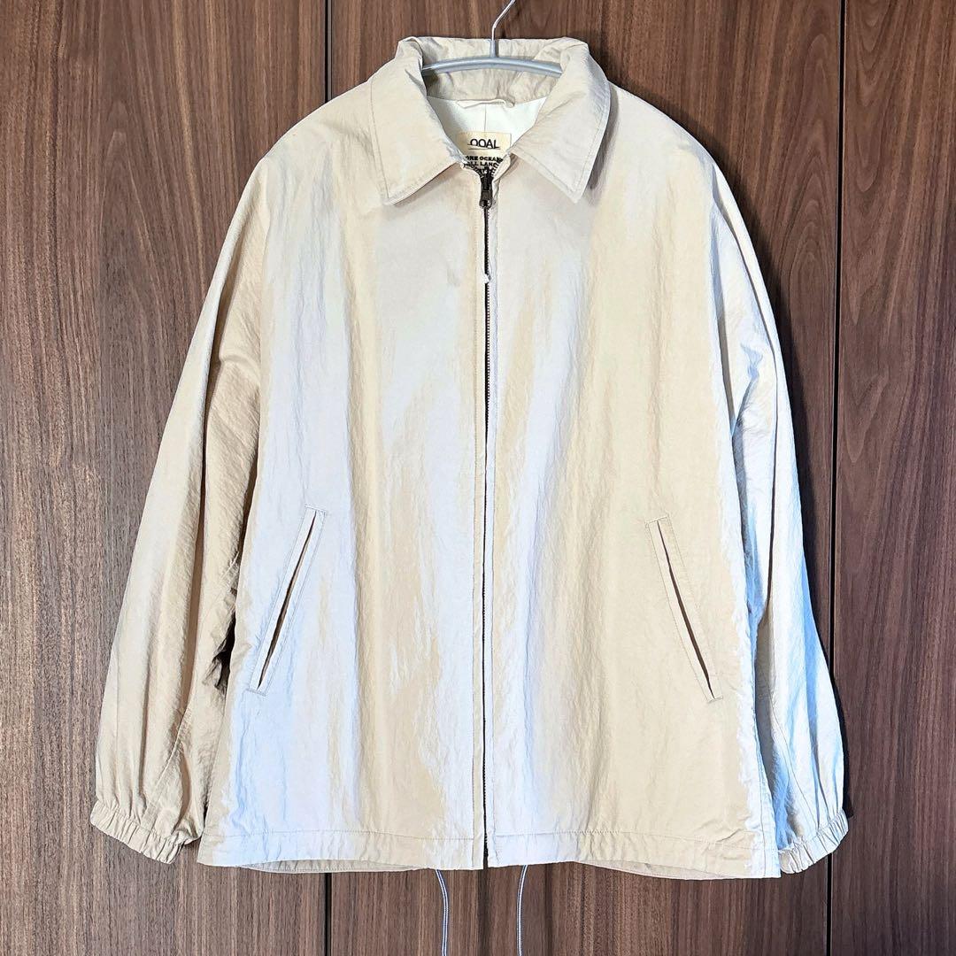 新品！定価3万5千nanamica リバーシブルジャケット S 白サンドベージュ