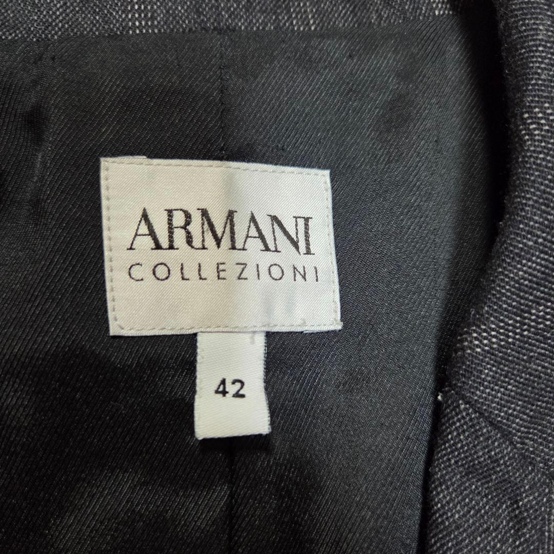 ARMANI COLLEZIONI ビジネススーツ 大きいサイズ 2B グレー