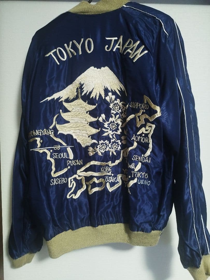 とうはと　東洋 ヒノヤ別注 スカジャン RED TIGER×JAPAN