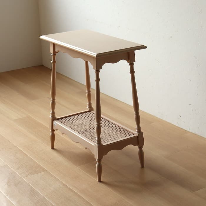 カリモク ソレイアード 飾り台 花台 コロニアル サイドテーブル