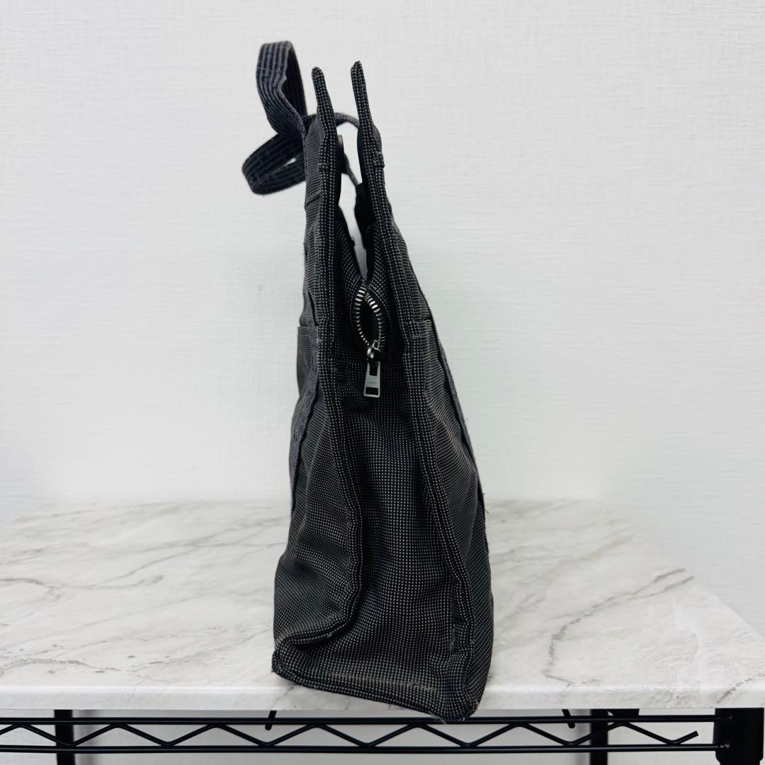 ✨HERMES✨エルメス✨エールライン✨グレー✨ナイロンキャンバス✨トートバッグ