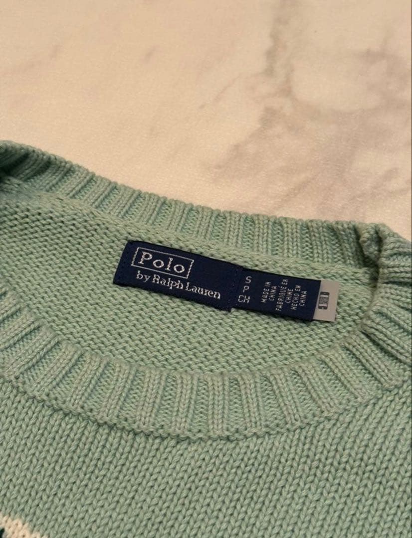 【美品】ポロベアニット