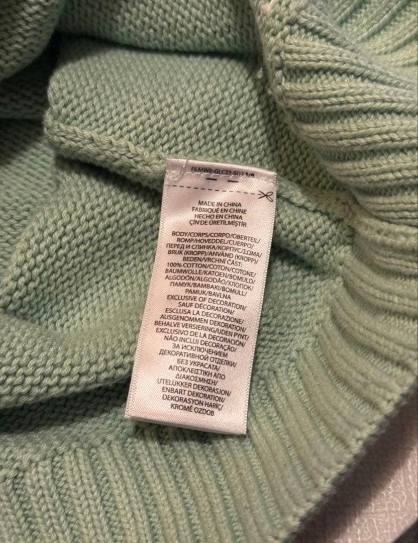 【美品】ポロベアニット